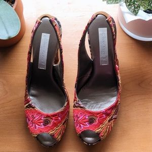 Olivia Rose Tal open-toed platform heels!